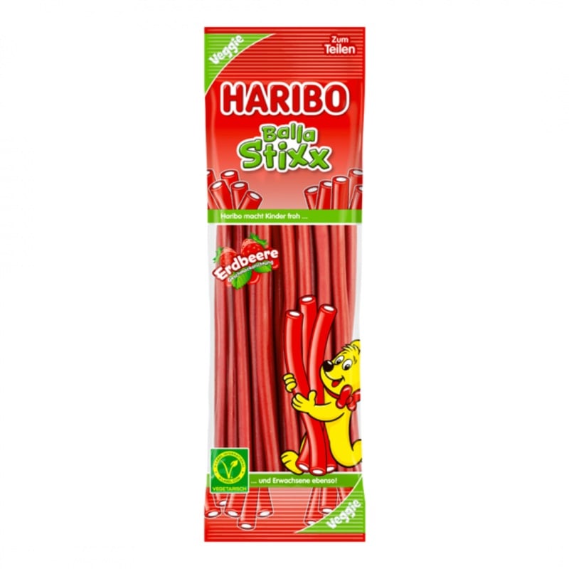 Haribo Haribo Balla Stixx Strawberry 175gr (A.ZE.BS.170)