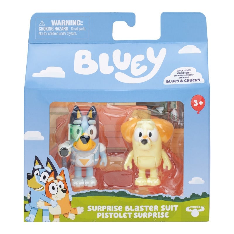Giochi Preziosi Bluey Φιγούρες 2 Pack S13 2 Σχέδια - 1 τμχ (BLY91110)