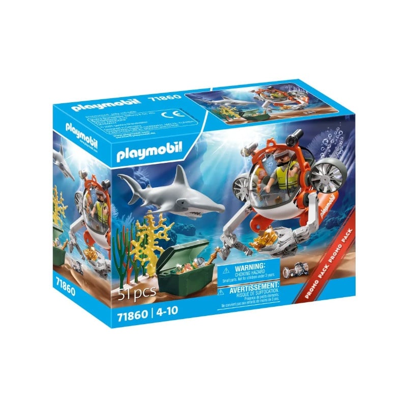 Playmobil Playmobil Υποβρύχιο Κυνήγι Θησαυρού (71860)