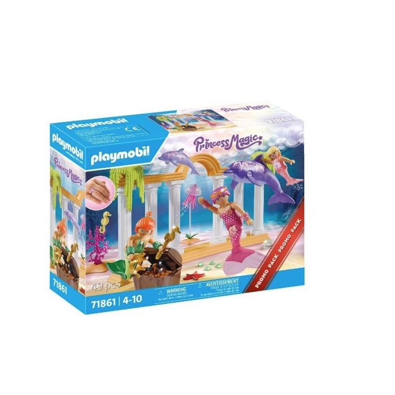 Playmobil Playmobil Βασιλική Οικογένεια Γοργονών Και Δελφίνια (71861)