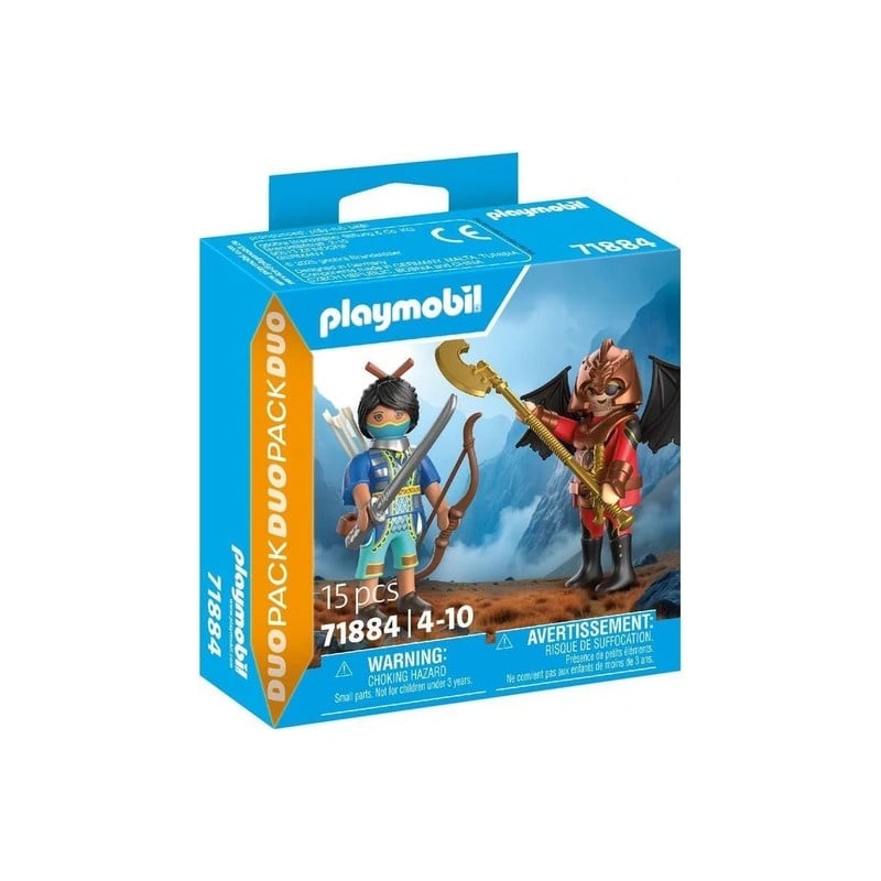 Playmobil Playmobil Duo Pack Novelmore Εναντίον Burnham (71884)