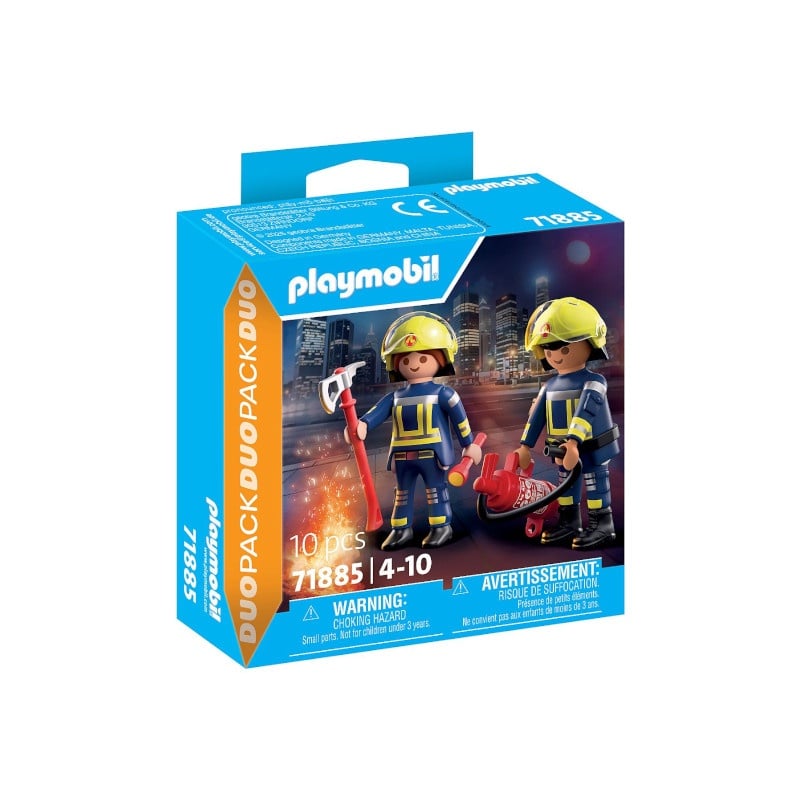 Playmobil Playmobil Duo Pack Πυροσβέστες (71885)