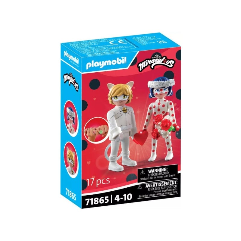 Playmobil Playmobil Miraculous: Ονειρικός Γάμος Ladybug & Cat Noir (71865)