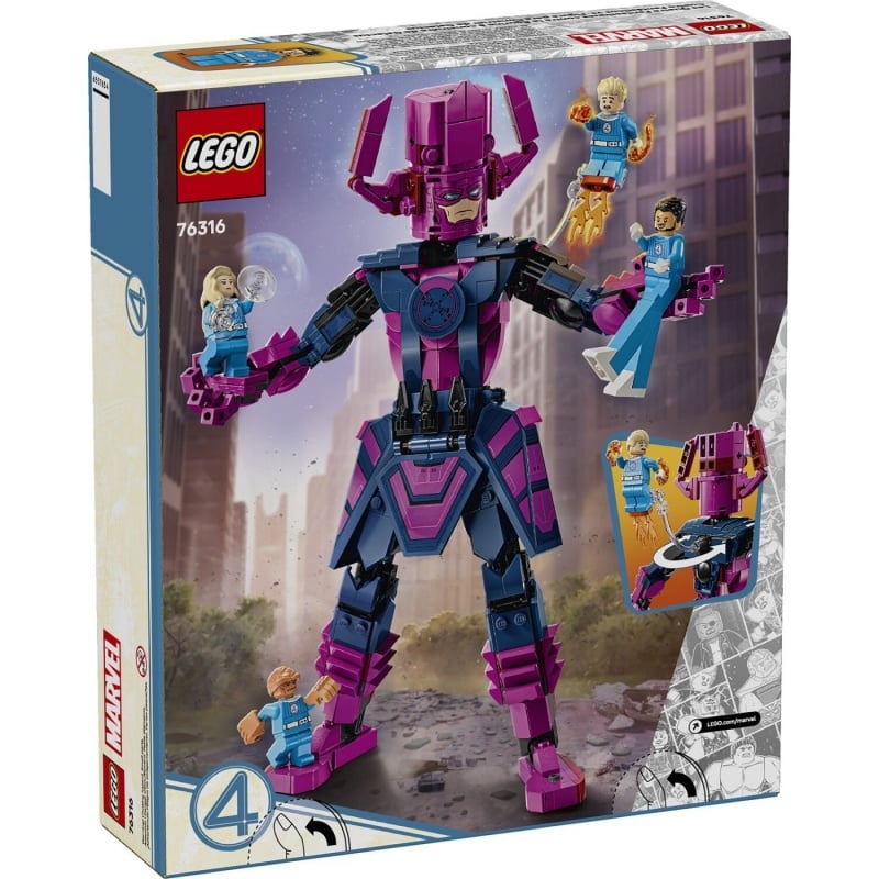 Lego Lego Marvel Fantastic Four Εναντίον Galactus (76316)
