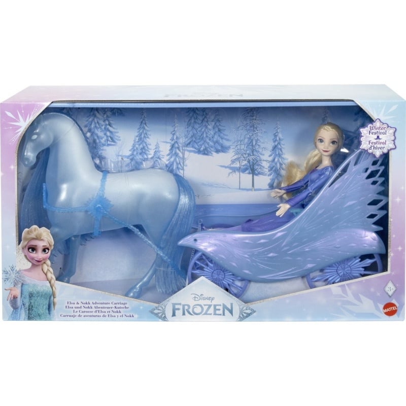 Mattel Disney Frozen Έλσα Με Άμαξα (JBG56)