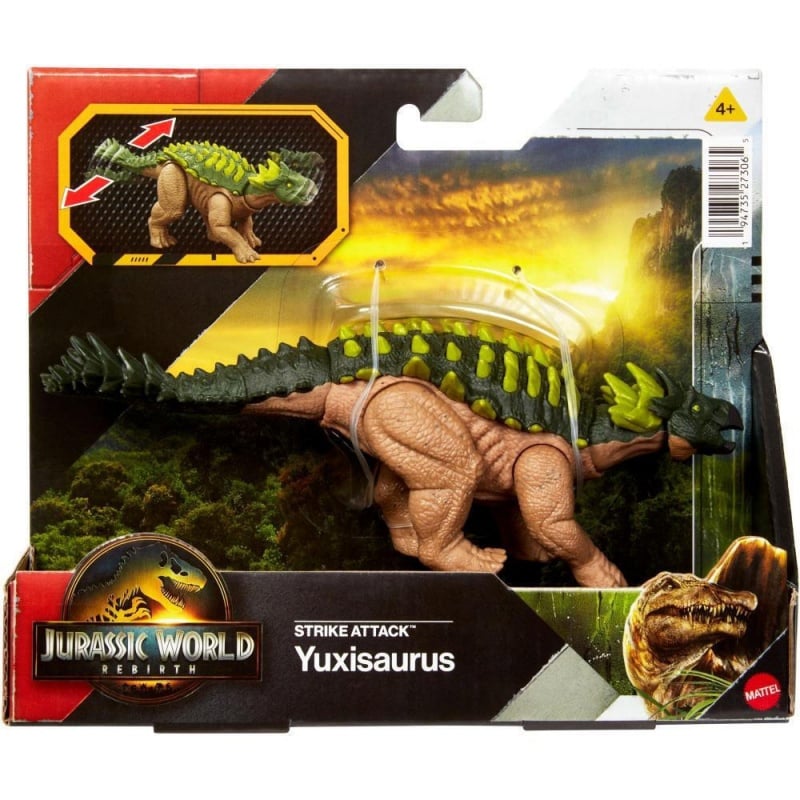Mattel Jurassic World Rebirth Strike Attack Διάφορα Σχέδια - 1 τμχ (JGB77)