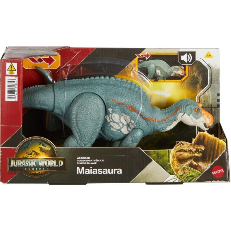Mattel Jurassic World Rebirth Wild Roar Διάφορα Σχέδια - 1 τμχ (JGB87)