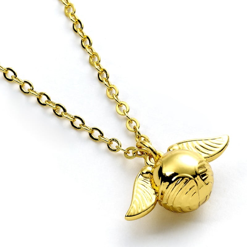 Carat Shop Κολιέ Harry Potter - Golden Snitch Gold Tone (WNX3D004)