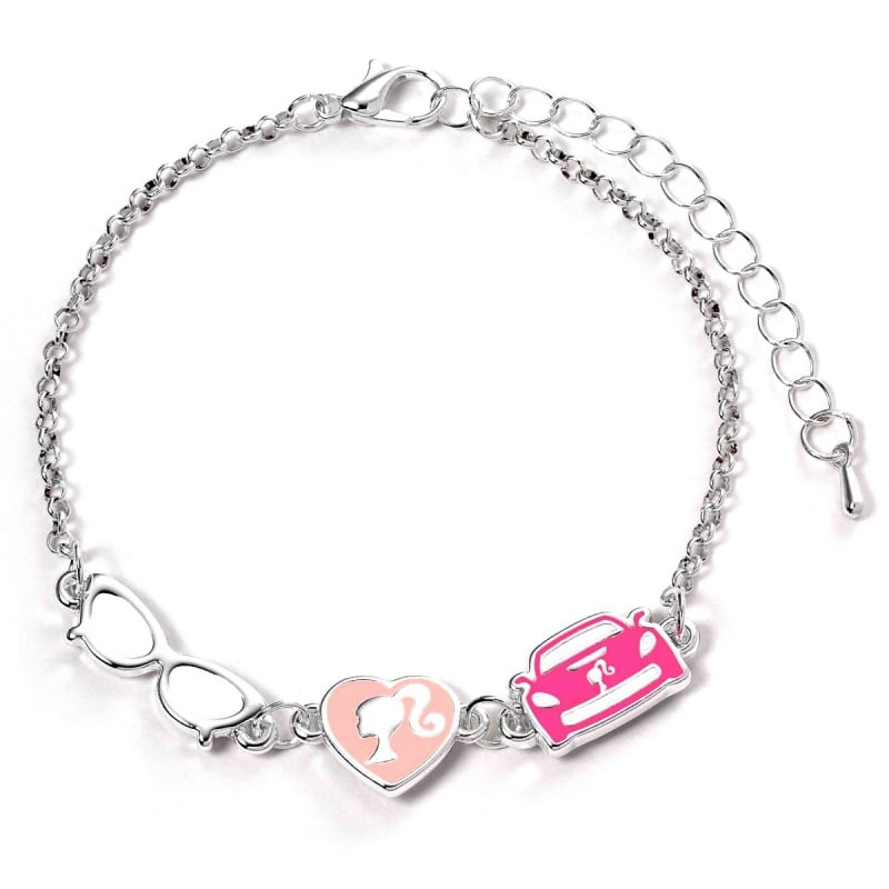 Carat Shop Βραχιόλι Barbie - Charm With Three Enamelled Classic Charms (BMCB0008)