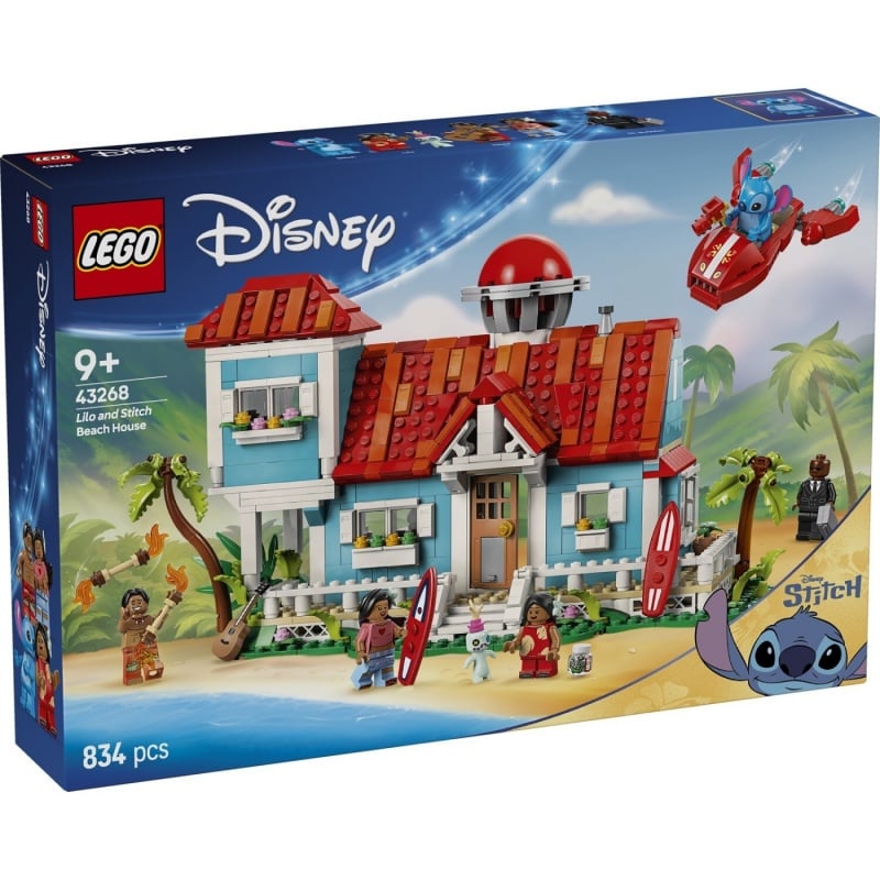 Lego Lego Disney Λίλο Και Στιτς – Το Παραλιακό Σπίτι (43268)