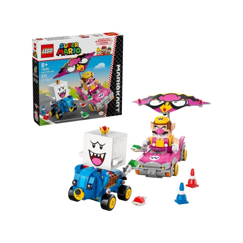 Lego Lego Super Mario Mario Kart – Wario & King Boo (72038)