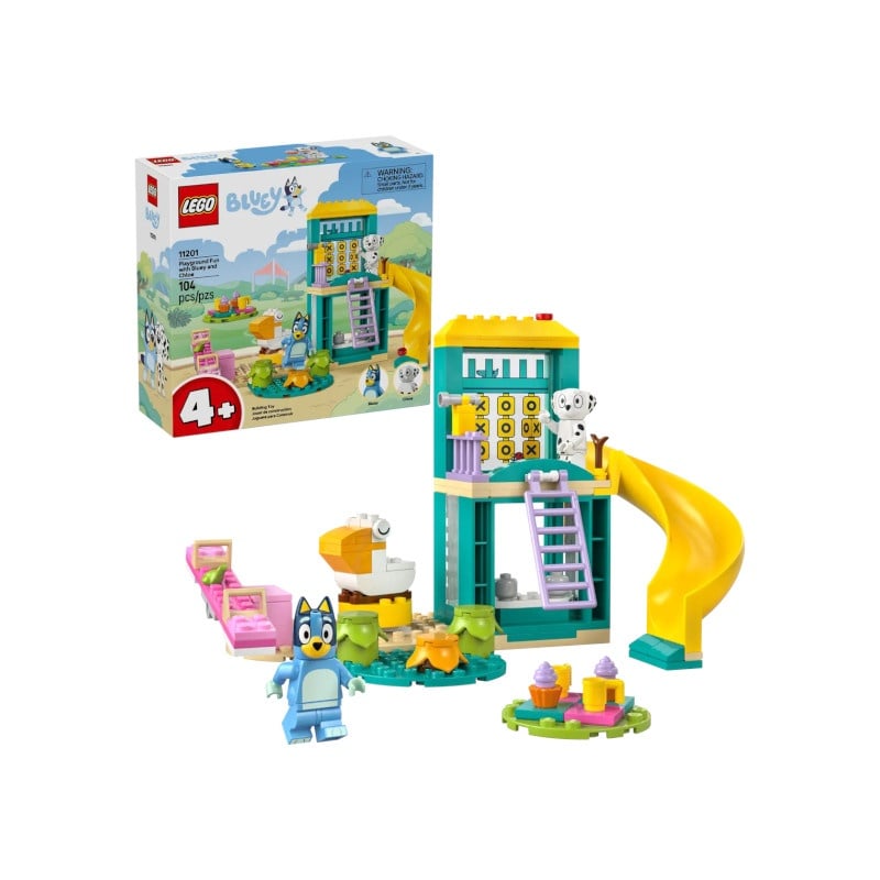 Lego Lego Bluey Διασκέδαση Στη Παιδική Χαρά Με Τη Bluey Και Τη Chloe (11201)