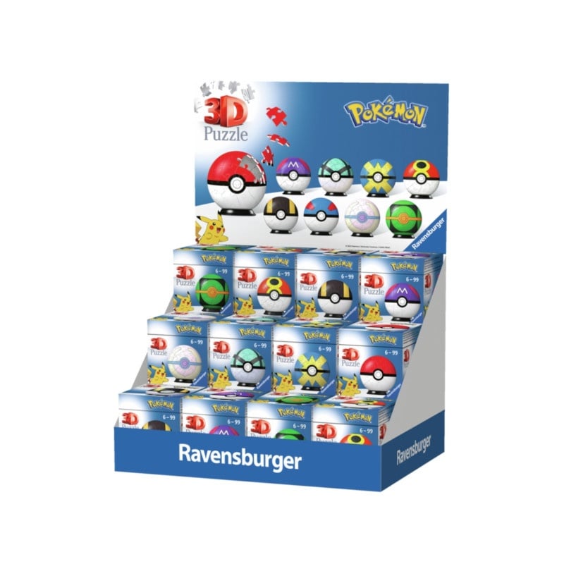 Ravensburger Παζλ 3D Puzzle 54 Τεμ. Pokemon Διάφορα Σχέδια - 1 τμχ (74022)