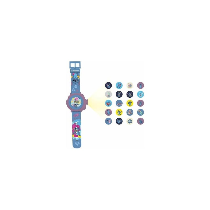 Lexibook Disney Stitch Digital Projection Ρολόι Με 20 Εικόνες (25.DMW050D) φωτογραφία