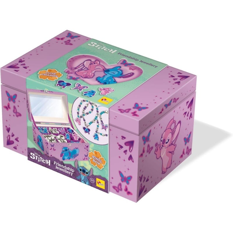 Lisciani Disney Stitch Κατασκευή Βραχιολιών and Μπιζουτιέρα Stitch (27.107568)
