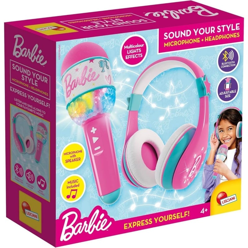 Lisciani Lisciani Barbie Sound Your Style Μικρόφωνο Και Ακουστικά (25.104468)