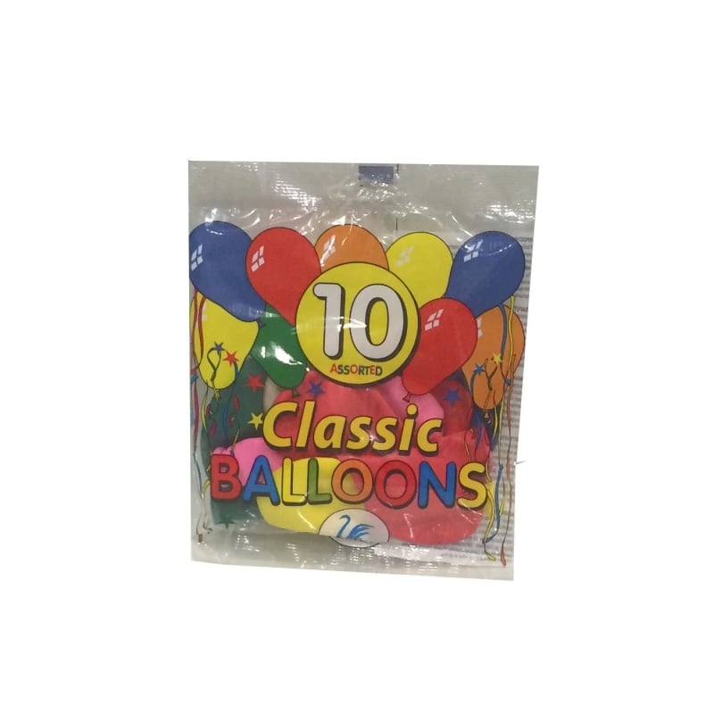 Swan Παρτυ Μπαλονια Classic Baloons 10Τεμ. (04-0173)