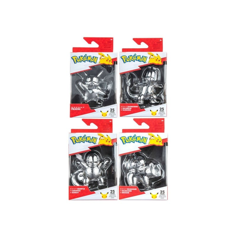 Pokemon Pokemon 25Th Anniversary Select Battle Mini 7εκ - 4 Σχέδια (BOTI37438)