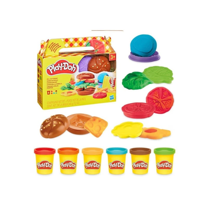 Play-Doh Play-Doh: Doh & More - Food Shapes Grill Fun Playset (G1609)