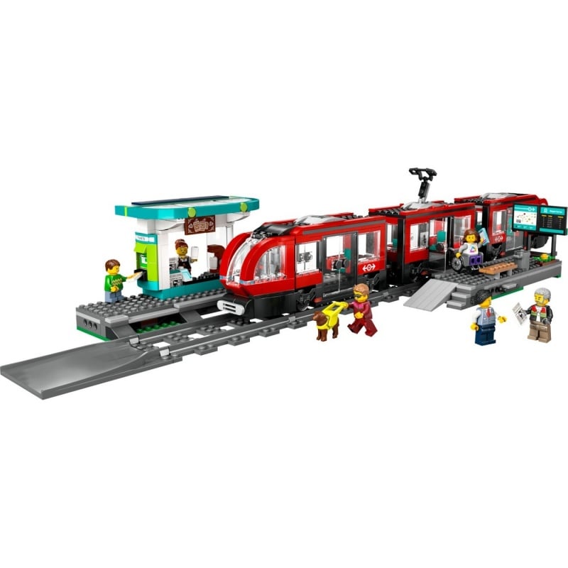 Lego City Τραμ Και Σταθμός Στο Κέντρο Της Πόλης (60423) φωτογραφία