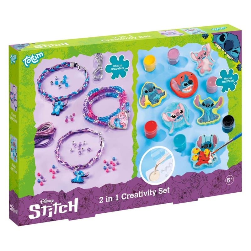 Totum Totum Stitch 2 Σε 1 Δημιουργικό Σετ Κατασκευής (TT700178)