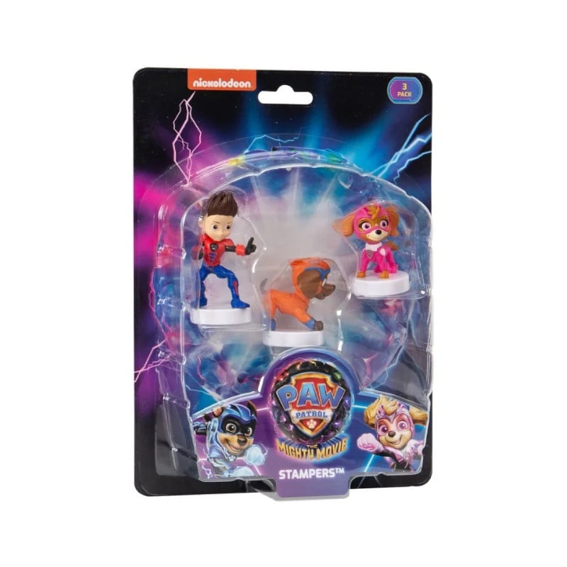 PMI Ltd P.M.I. Paw Patrol: The Mighty Movie - Stampers 3 Pack (S2) (Random) (PAWM5220)