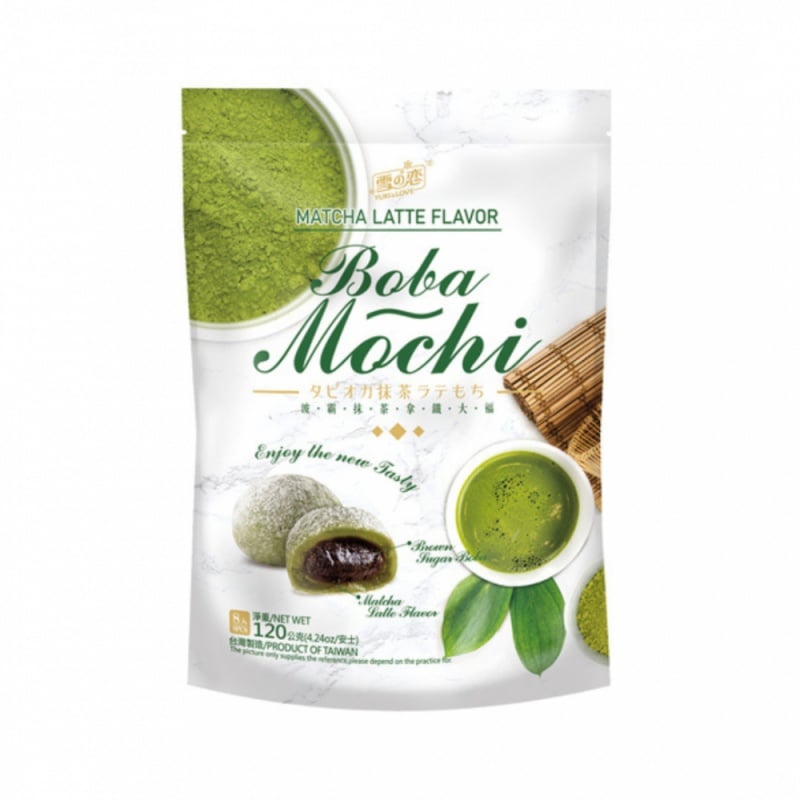 Yuki &  Love Yuki&Love - Mochi Ιαπωνικό Γλυκό Γεύση Μάτσα Λάττε 120gr (1532130)