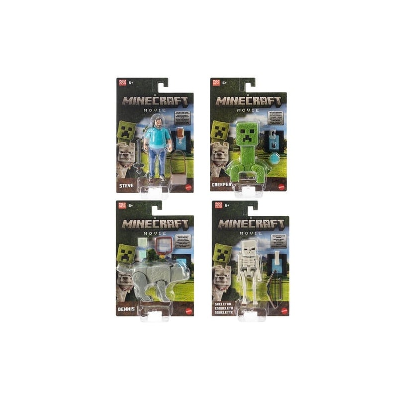 Mattel Minecraft Movie Φιγούρες Διάφορα Σχέδια - 1 τμχ (JFR44)
