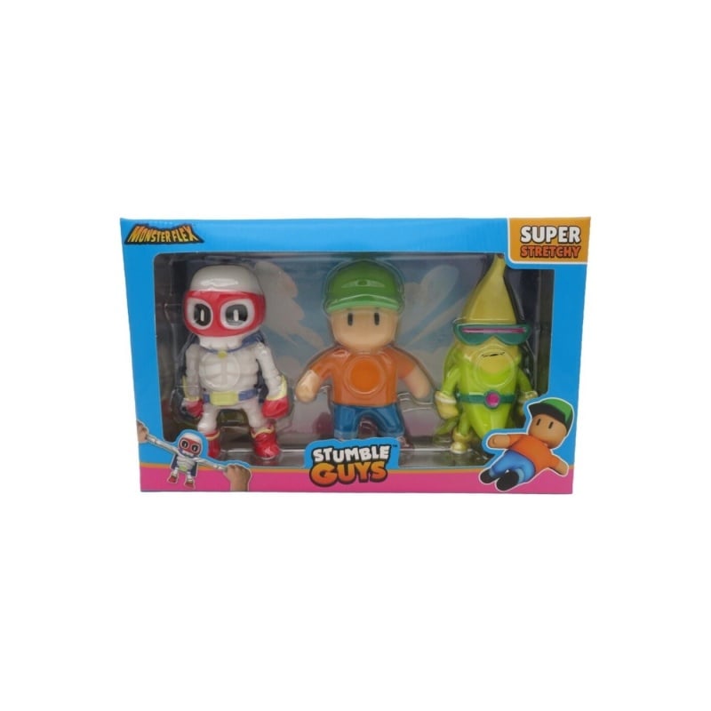 Just Toys Monsterflex Stumble Guys 3 Pack Series 2 Διάφορα Σχέδια - 1 τμχ (0550)