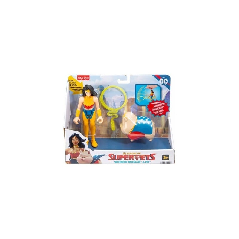 Fisher Price Dc Super Pets - Super Hero Με Super Pet (HGL01)