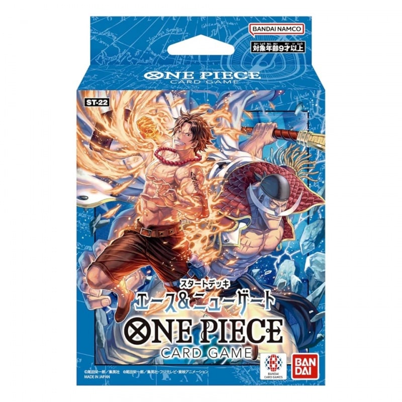Bandai One Piece Card Game Ace & Newgate ST22 Starter Deck (2810872)