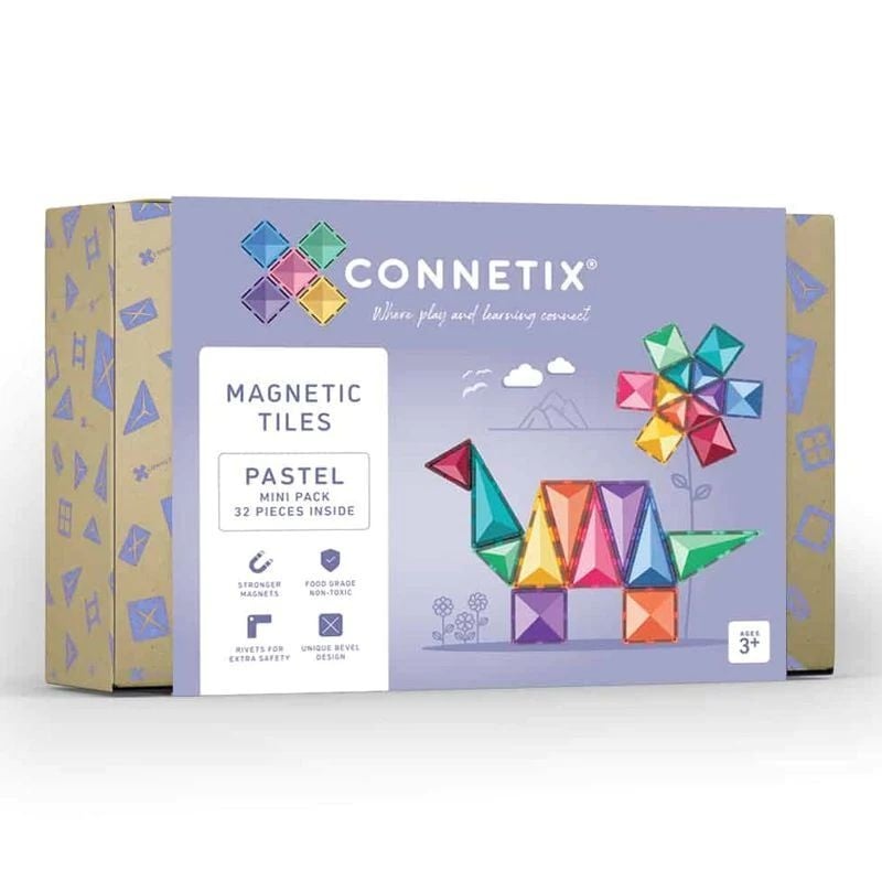 Connetix Σετ μαγνήτες Connetix - Pastel Mini Pack (CT-P-00032-MI)