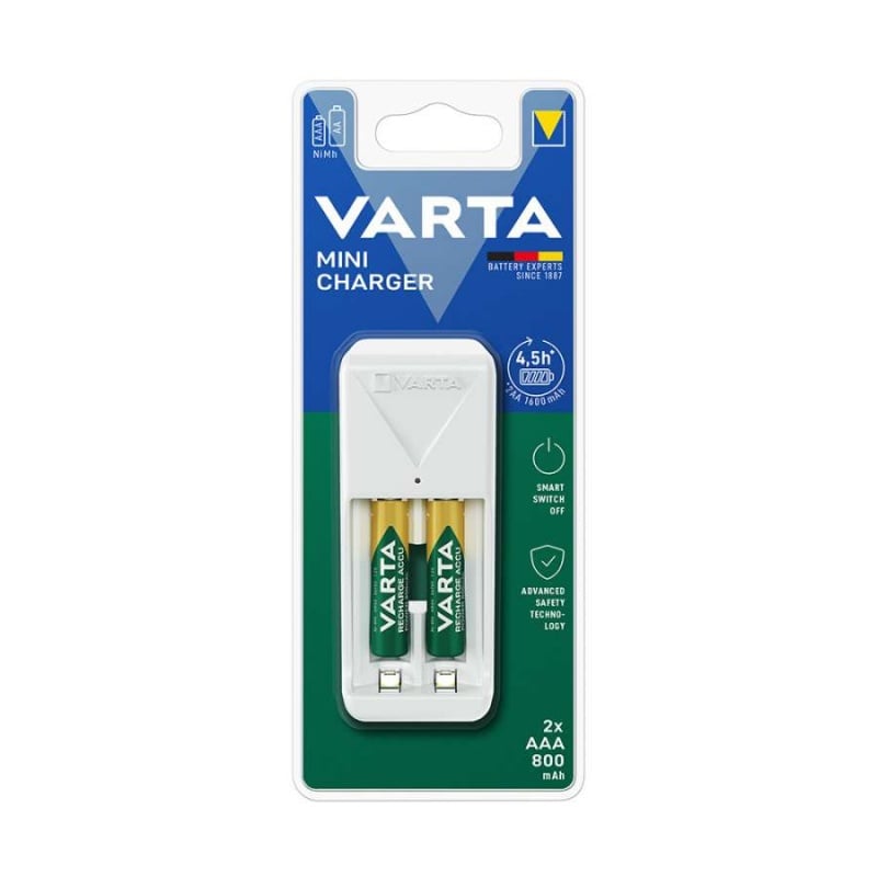 Varta Varta Mini Charger + 2xAAA 800mAh (12895)