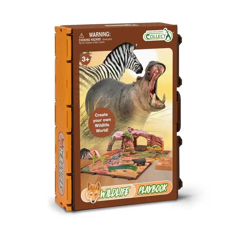 Collecta CollectA Βιβλίο Παιχνιδιού Με Ζώα Της Άγριας Φύσης (A1220)