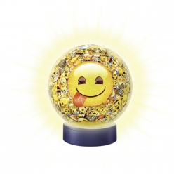 Ravensburger Emoji Puzzleball Παζλ 3D Μπάλα Λάμπα 72 Τμχ. (11767)