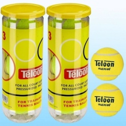 Μπαλάκια Τέννις Teloon Τσόχα Κουτί 3 Τεμ (801)