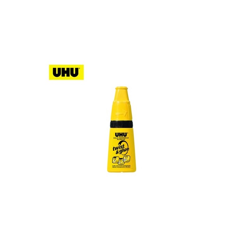 Uhu Κόλλα Ρευστή 35Ml Twist &amp; Glue (U10370)