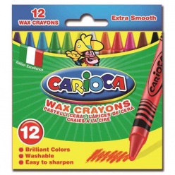 Κηρομπογιές Crayons 08mm 12 Χρώματα (23062)