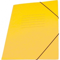 Ντοσιέ Κίτρινο Με Λάστιχο 25x35εκ (12808)