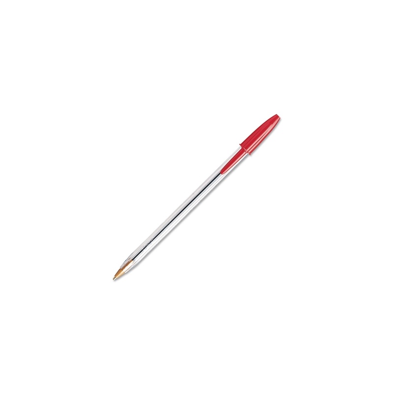 Στυλό Διαρκείας Cristal BIC Κόκκινο 1.0 mm (747899)