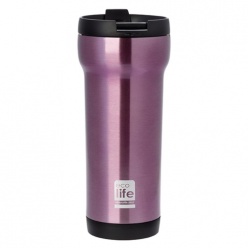 Παγούρι Eco Life Thermos Mug Pink 420Ml (33-BO-4005)