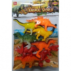 Ζώα Σε Σακούλα Δεινόσαυροι 8 Τεμαχίων (JZ056840)