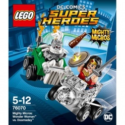 LEGO Super Heroes Mighty Micros: Wonder Woman vs. Doomsday(76070)