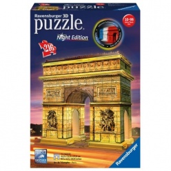 3D Puzzle Night Edition 216 Τεμ. Αψιδα Θριαμβου (12522)