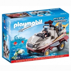 Playmobil Αμφίβιο Όχημα Ομάδας Ειδικών Αποστολών (9364)