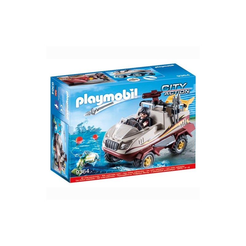 Playmobil Αμφίβιο Όχημα Ομάδας Ειδικών Αποστολών (9364)