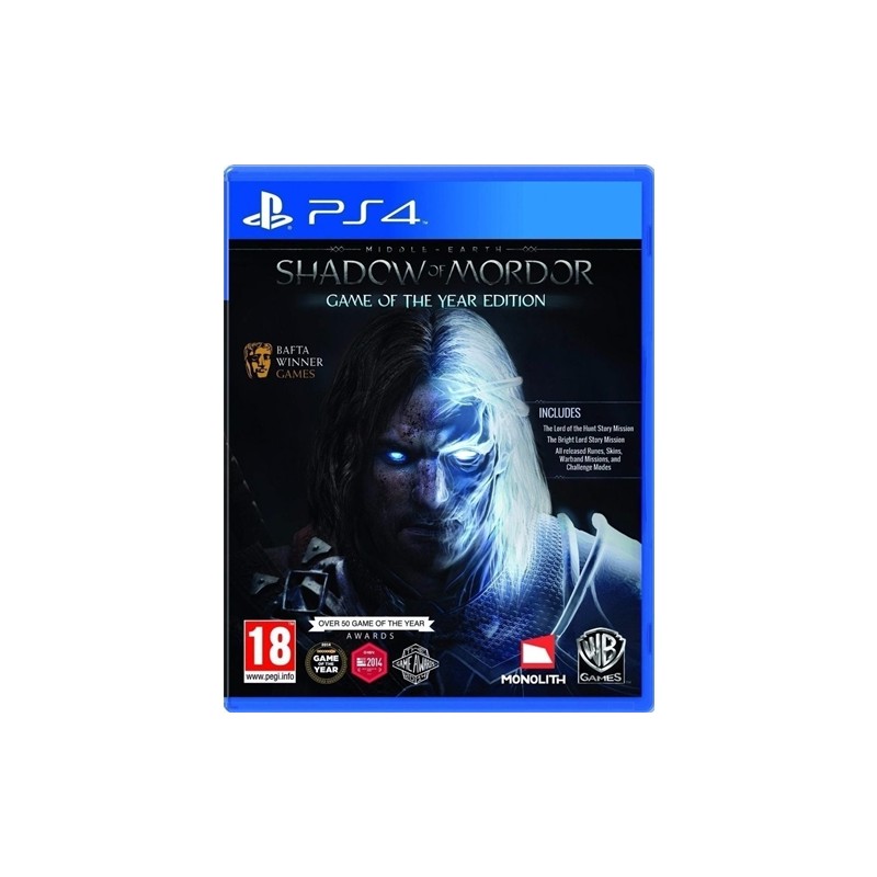 PS4 Middle Earth : Shadow Of Mordor (Game of The Year Edition) - 017706