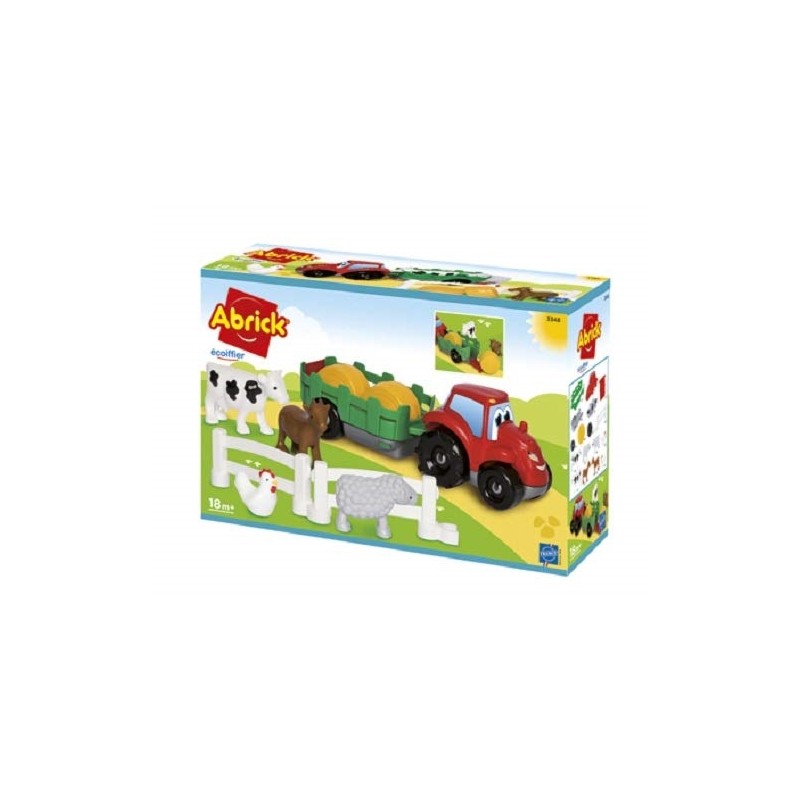 Ecoiffier Abrick Fast Car Tractor - Τρακτέρ και Ζωάκια (3348)