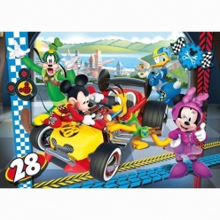 Παζλ Καρτέλα 15τεμ. Super Color Mickey Roadster Racers (1200-22229)