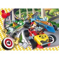Παζλ Καρτέλα 15τεμ. Super Color Mickey Roadster Racers (1200-22229)